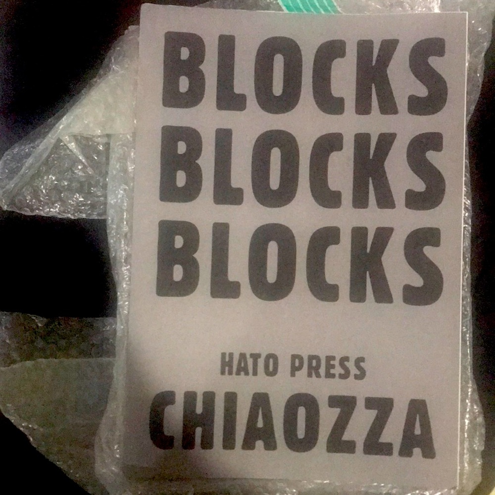 Signed picture book Blocks Blocks Blocks…